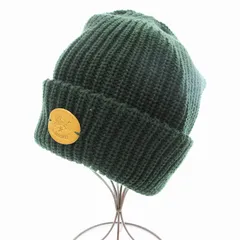 イルビゾンテ IL BISONTE 美品 ニット帽 ビーニー 帽子 カーキ /UDのサムネイル