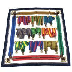 46163★HERMES エルメス スカーフ カレ90 サスペンダー　ストール 楽天市場】【新品同様・未使用】HERMES Scarf エルメス スカーフ