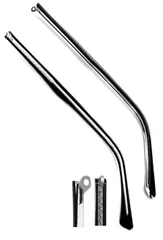 【在庫処分】[エスフィールズインク] メガネテンプルアーム [S.fields.inc] 眼鏡つる交換 ヒント付き 眼鏡フレーム修理 眼鏡小物 黒縁メガネ