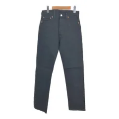 デッドストック 90年代 USA製 Levi's リーバイス 501 後染め ブラックデニムパンツ (メンズ W30 L34) 中古 古着 T0124