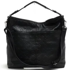 コーチ／COACH バッグ トートバッグ 鞄 ハンドバッグ メンズ 男性 男性用 レザー 革 本革 ブラック 黒  70249 オプアート レザー イースト ウエスト クロスボディ サッチェル エンボスオプアート柄 2WAY ショルダーバッグ 定番