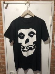 vintage ヴィンテージ 2000 MISFITS ミスフィッツ Tシャツ ロゴ バンドTシャツ ブラック　FK
