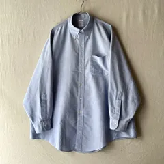 USA製 90s Brooks Brothers ボタンダウン シャツ / 17 1/2 コットン ブルー ビンテージ T5-06039-8376