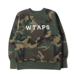 A16503 美品 WTAPS 18AW フロントロゴカモ柄パーカー 2 A16503 美品 WTAPS 18AW フロントロゴカモ柄パーカー 2