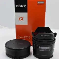 ☆極上品☆ ソニー SONY 16mm F2.8 Fisheye SAL16F28 - メルカリ