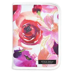 COLORFUL CANDY STYLE 新品   マルチケース 母子手帳ケース ファスナータイプ マルチケース ブロッサム 花柄 フラワー 薔薇柄 マルチケース 母子手帳ケース カバー ブランド ファスナー おしゃれ 二人用 2人用 大きめ お薬手帳ケース