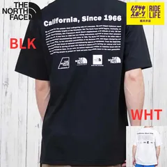 【ムラスポ公式】THE NORTH FACE ザ ノースフェイス 半袖 Tシャツ メンズ バックプリント 速乾 ショートスリーブヒストリカルロゴティー BLK(黒) WHT(白) NT32407