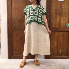 2663314F     かぎ針風プルオーバー