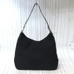 m001 F(100) 美品 フェラガモ ヴァラ ワンショルダーバッグ ブラック ナイロン レザー AU-21 Salvatore Ferragamo