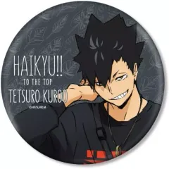 【中古】バッジ・ピンズ 黒尾鉄朗(レジャーver.) BIG缶バッジ 描き下ろしイラスト 「ハイキュー!! TO THE TOP × 東武動物公園」