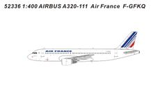 PandaModel エールフランス A320 F-GFKQ 1/400 52336
