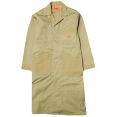 UNIVERSAL OVERALL x CEPO ユニバーサル オーバーオール セポ 別注 ショップコート U7335201CP M KHAKI T/Cツイル ヘリンボーン アウター g21994