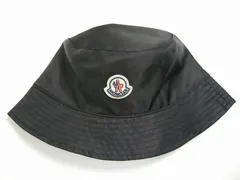 モンクレール フラグメント 未使用 コラボバケットハット黒 Ｌ 早い者勝ち 新品！残1】 MONCLER モンクレール バケット ハット ブラック
