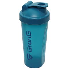 プロテインシェイカー 600ml シェイカー プロテイン シェーカー シェイカーボトル ブルー GronG（グロング）