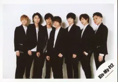 【中古】生写真(ジャニーズ) Kis-My-Ft2/集合(7人)/横型・全身(足見切れ)・衣装白黒・中央北山・北山と宮田が左手ポケット/17夏 コンサートパンフ＆グッツ撮影オフショット/公式生写真