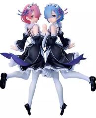 [중고] 피규어 렘&램 Twins Ver. [Re:제로부터 시작하는 이세계 생활] 1/7 PVC제 도장이 끝난 완성품