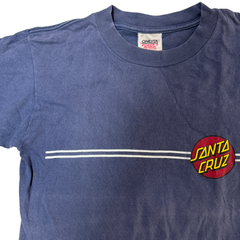 90s SANTA CRUZ Tシャツ フェード ボロ Mサイズ サンタクルーズ サークルロゴ プリント Vintage ヴィンテージ ビンテージ スケート サーフ オールドサーフ オールドスケート