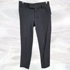 GAP　ギャップ　スラックス　グレー　メンズ　ポケット　ストレッチ　伸縮性あり　クロップド丈　パンツ　ズボン　通勤　通学　サイズ２