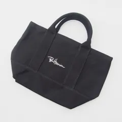 Ron Herman ロンハーマン ミニトートバッグ トートバッグ ヘンプ キャンバス カジュアル ブラック