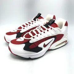 【中古】NIKE AIR MAX TRIAX 96 UNIVERSITY RED 27.5cm CD2053-101 ナイキ エアマックス トライアックス 96 ユニバーシティレッド[17]