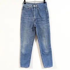 日本製◎(^w^)b Levis リーバイス デニム パンツ ジーンズ シンプル 革パッチ ヒゲ加工 カジュアル 綿100% 古着 定番 大人気 アメカジ レディース ライト ブルー 青 サイズW29