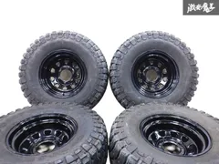PCD139.7 6穴 ホイール BERG 8J 15インチ 255/70r15 タイヤまだまだ 