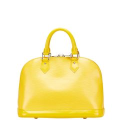 ルイ ヴィトン エピ アルマPM M40951 ミモザ イエロー レザー レディース LOUIS VUITTON【228-21296】