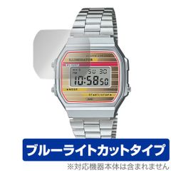 CASIO Collection STANDARD A168WE 保護 フィルム OverLay Eye Protector for カシオ コレクション スタンダード ブルーライトカット