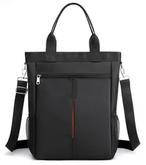 【数量限定】ナイロン 縦型 PC収納 手提げ A4カバン 大容量 ショルダーバッグ トートバッグ メンズ ビジネスバッグ [manukori]