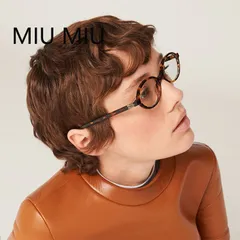 2024年最新】miumiu メガネフレームの人気アイテム - メルカリ