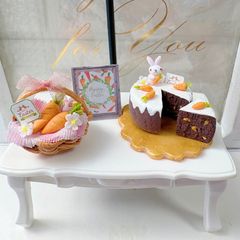 #506 ミニチュア　イースター　＊キャロットケーキ