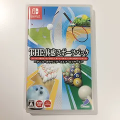 THE 体感！スポーツパック ～テニス・ボウリング・ゴルフ・ビリヤード～ Nintendo Switch ニンテンドースイッチソフト