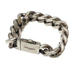 早い者勝ち！　SAINT LAURENT シルバーブレスレット サンローラン SAINT LAURENT メンズ レディース ブレスレット