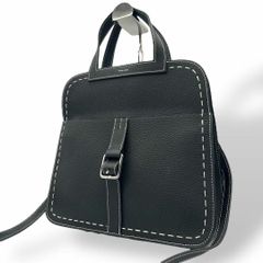 JURY オーストリッチ ハンドバッグ 2way フルポイント カデナ 1438 JURY オーストリッチ ハンドバッグ 2way フルポイント カデナ