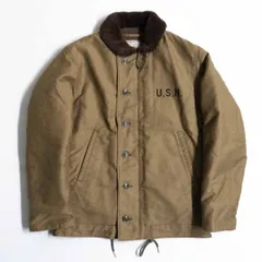 THE REAL McCOY'Ｓリアルマッコイズ N-1 デッキジャケット38 N-1 DECK JACKET (KHAKI) | COTTON JACKET(MIL) | The Real