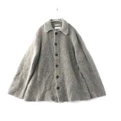 美品】OUR LEGACY グレー ニット カーディガン 50 タグ付き 古着