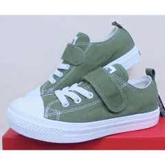 『コンバース』CONVERSE CHILD ALL STAR LIGHT V-1 OX (チャイルドオールスターライトV-1） セージグリーン20.0センチ