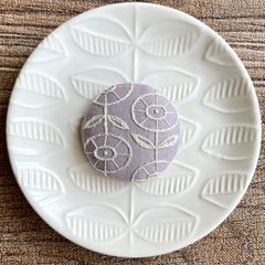 刺繍【ヘアゴム】【ポニーフック】【ブローチ】選べるパーツ　no.52