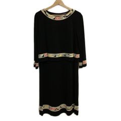 LEONARD カットソー【サイズL】【カンカン素材】 近年美品 LEONARD レオナール カンカン カットソー ブラウス 44