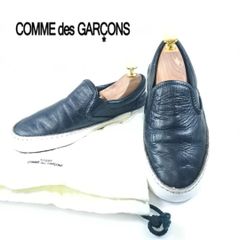 COMME des GARCONS スニーカー スリッポン 布袋付き 23cm ブラック hws01075