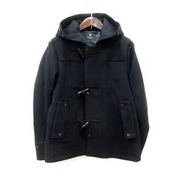 B&Y ユナイテッドアローズ BEAUTY&YOUTH ビューティー&ユース ダッフルコート ロング 総裏地 S 黒 ブラック /MNのサムネイル