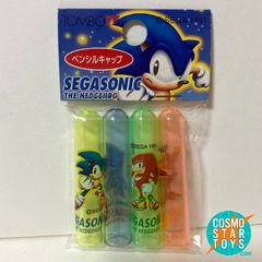 セガソニック・ザ・ヘッジホッグ　ペンシルキャップ　トンボ鉛筆　セガ