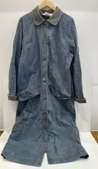 中古 L.L.BEAN オーバーサイズ ヘビーコットン キャンバス トレンチコート Lサイズ  J094 アウトドア系 アウター ジャケット【T1477-001】◆ 237