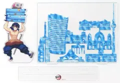 【中古】アクリルスタンド・アクリルパネル 嘴平伊之助 ワールドツアー 描き下ろしイラスト アクリルスタンド 「ワールドツアー上映 鬼滅の刃 上弦集結、そして刀鍛冶の里へ」 劇場グッズ