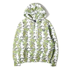 Supreme シュプリーム パーカー 白 ホワイト サイズ:S | 23AW ×THE NORTH FACE リーフ柄 スウェットパーカー Leaf Hooded Sweatshirt | コラボ トップス 裏地起毛 【メンズ】【中古】