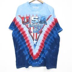 90s リキッドブルー NFL ダラス カウボーイズ タイダイ Tシャツ L 