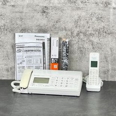 デジタルコードレス普通紙ファクス 【中古】動作保証 Panasonic パナソニック KX-PD215-W KX-FKD404-W1 子機付 電話機 おたっくす/ 512772