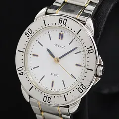 【稼働/良品】SEIKO クオーツ 1F21-0A90 CREO ホワイト 稼働/良品】SEIKO クオーツ 1F21-0A90 CREO ホワイト - メルカリ