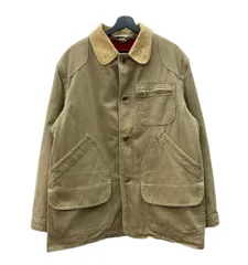 エルエルビーン L.L.Bean 80s 80年代 HBT ヘリンボーン カバーオール ブランケット ハンティング USA製 ジャケット 無地 カーキ Lサイズ 104MT-1988