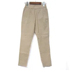 ブージュルード ロングパンツ ストレッチ ブランド ボトムス レディース 36サイズ ベージュ系 Boujeloud 【中古】